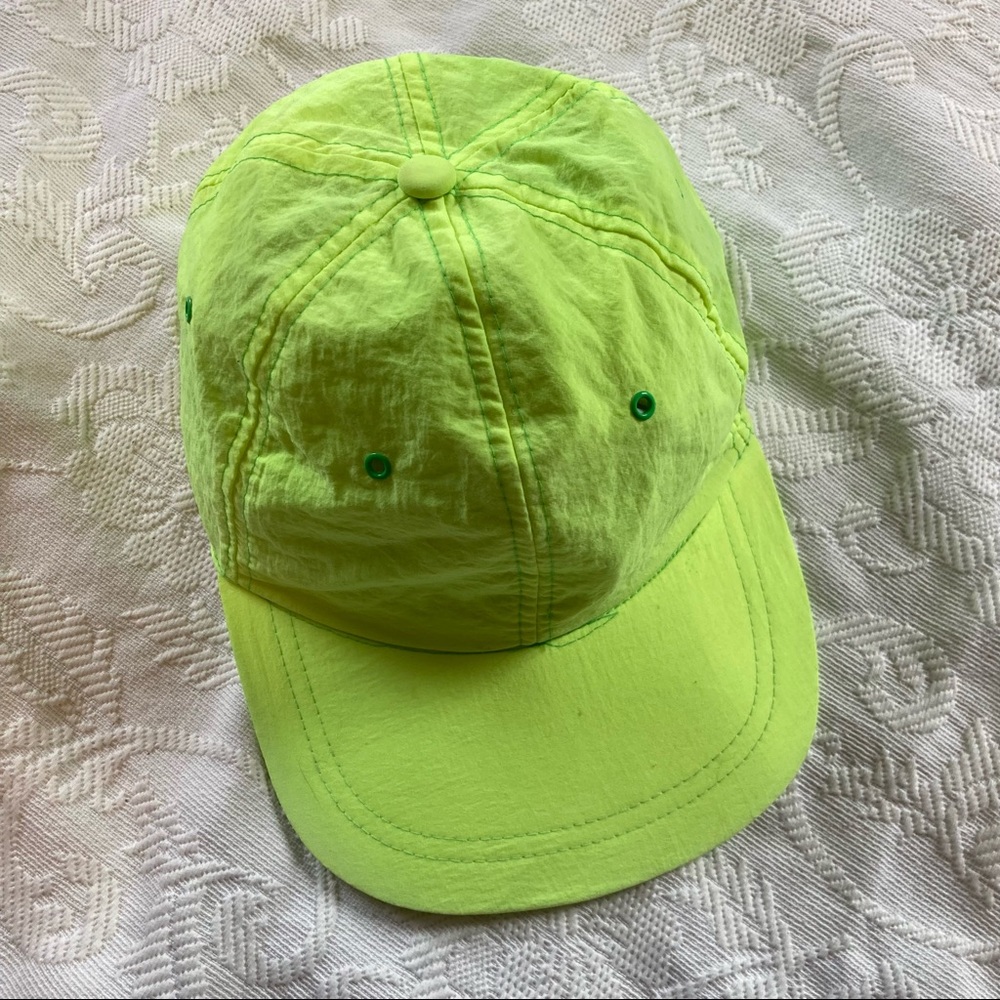 Vintage Hat: lightweight neon baseball cap